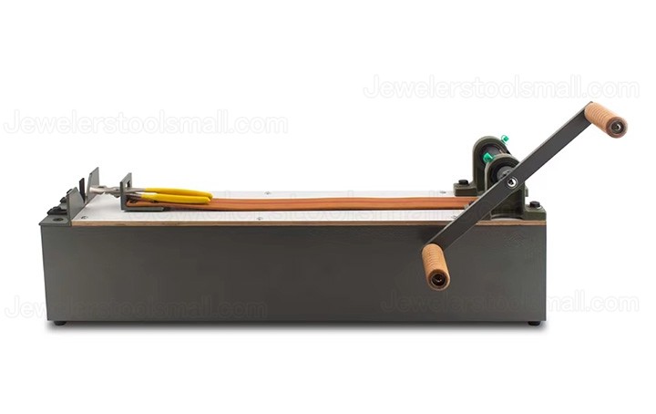 Benchtop Jewelry Making Drawing Silver Gold Lines Drawplate Machine Goldsmith Wire Drawing Machine